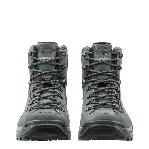 Lowa Renegade Evo GTX Mid Herren Leder Wanderschuhe grey-grey hier im Lowa-Shop günstig online bestellen