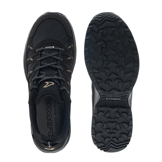 Lowa Innox Evo Ii GTX Ws Damen Multifunktionsschuhe black-champagne hier im Lowa-Shop günstig online bestellen