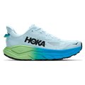 Hoka Challenger 8 Damen Trail Runnung Schuhe glimmering blue-tart apple