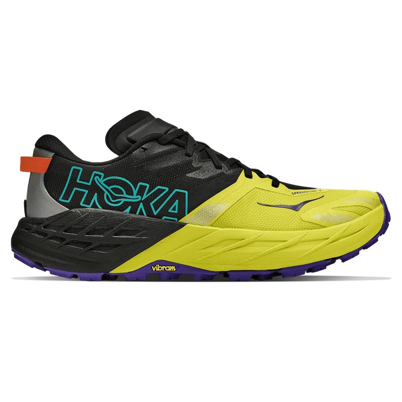 Hoka Speedgoat 7 Herren Trail Runnung Schuhe black-hoka citrus hier im HOKA-Shop günstig online bestellen