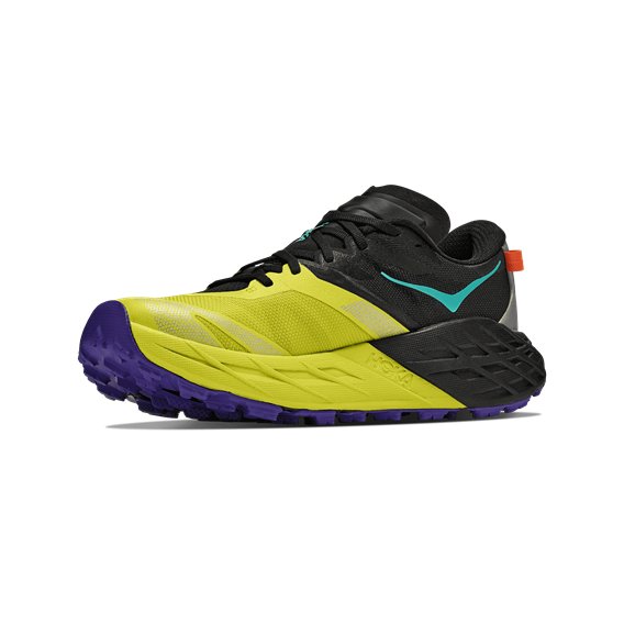 Hoka Speedgoat 7 Herren Trail Runnung Schuhe black-hoka citrus hier im HOKA-Shop günstig online bestellen
