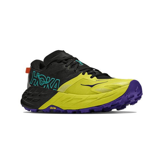 Hoka Speedgoat 7 Herren Trail Runnung Schuhe black-hoka citrus hier im HOKA-Shop günstig online bestellen
