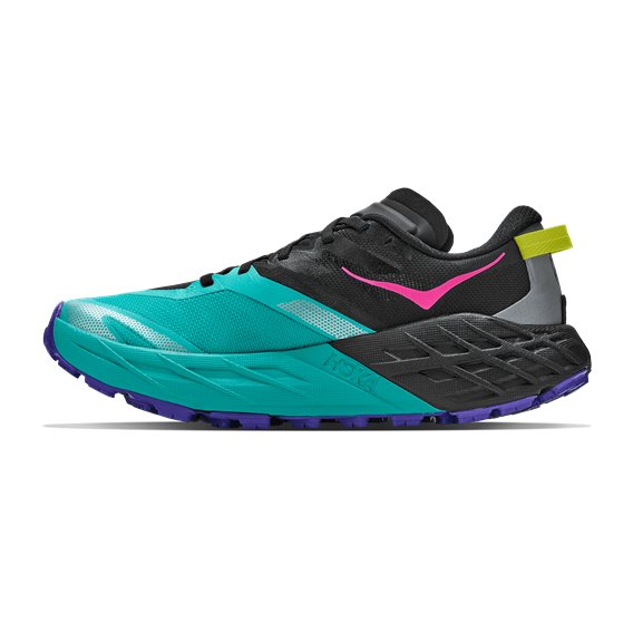 Hoka Speedgoat 7 Damen Trail Runnung Schuhe black-electric aqua hier im HOKA-Shop günstig online bestellen