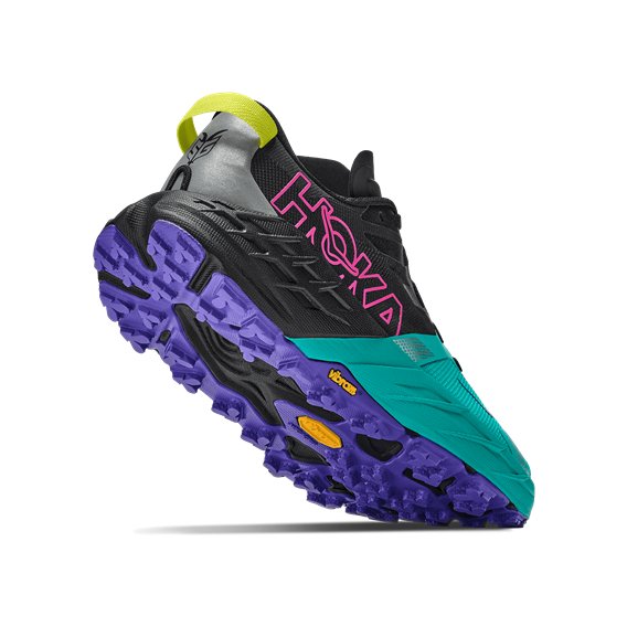 Hoka Speedgoat 7 Damen Trail Runnung Schuhe black-electric aqua hier im HOKA-Shop günstig online bestellen
