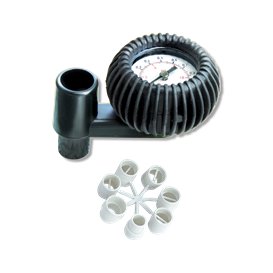 BRAVO SP 125/0,5 bar HP Manometer inkl. 8 Adapter
