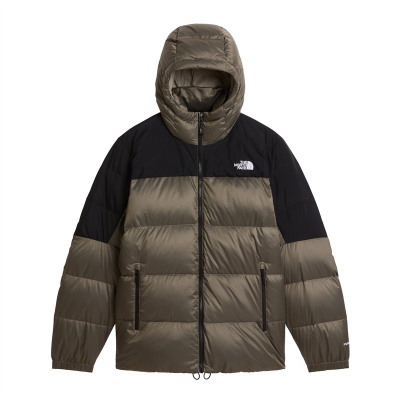 The North Face Diablo Down 2.0 Hoodie Herren Winterjacke Daunenjacke stone slab-black heathe hier im The North Face-Shop günstig