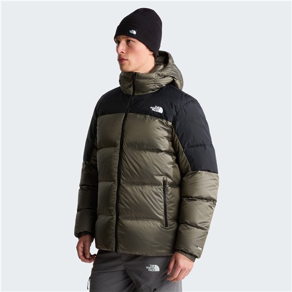 The North Face Diablo Down 2.0 Hoodie Herren Winterjacke Daunenjacke stone slab-black heathe hier im The North Face-Shop günstig