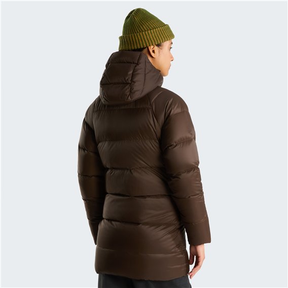 The North Face Hydrenalite City Down Hooded Parka Damen Daunen Wintermantel dark chestnut hier im The North Face-Shop günstig on