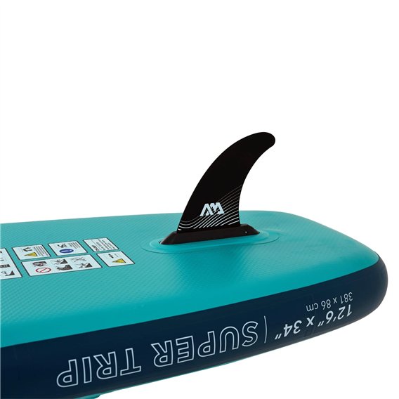 Aqua Marina Super Trip 12'6" aufblasbares SUP Familien-Board mit Elektropumpe