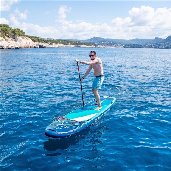 Aqua Marina Super Trip 12'6" aufblasbares SUP Familien-Board mit Elektropumpe