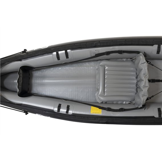 Gumotex Rush I Updated B-Ware Kajak 1er Drop-Stitch Nitrilon Kajak Luftboot schwarz