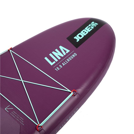 Jobe Aero Lina Lite SUP Board 10.0 Package aufblasbares Stand up Paddle Set lila hier im Jobe-Shop günstig online bestellen