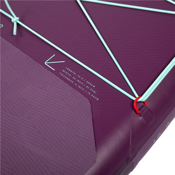 Jobe Aero Lina Lite SUP Board 10.0 Package aufblasbares Stand up Paddle Set lila hier im Jobe-Shop günstig online bestellen