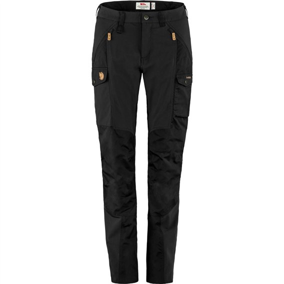 Fjällräven Nikka Trousers Curved Damen Outdoorhose Wanderhose black hier im Fjällräven-Shop günstig online bestellen