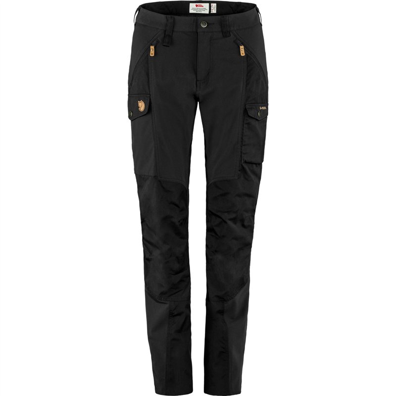 Fjällräven Nikka Trousers Curved Damen Outdoorhose Wanderhose black hier im Fjällräven-Shop günstig online bestellen