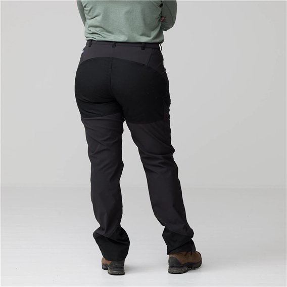 Fjällräven Nikka Trousers Curved Damen Outdoorhose Wanderhose black hier im Fjällräven-Shop günstig online bestellen