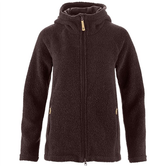 Fjällräven Kaitum Fleece Damen Fleecejacke black oak hier im Fjällräven-Shop günstig online bestellen