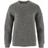 Fjällräven Övik Waffle Knit Damen Wollpullover grey hier im Fjällräven-Shop günstig online bestellen