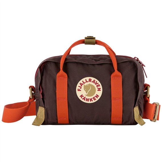 Fjällräven Kanken Koncept Crossbody Umhängetasche black oak-rowan red hier im Fjällräven-Shop günstig online bestellen