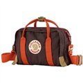 Fjällräven Kanken Koncept Crossbody Umhängetasche black oak-rowan red