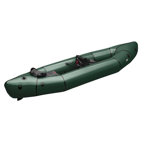 MRS Viking X2 Self Bailer Elite Packraft Black Edition 1 Personen Rafting Boot
