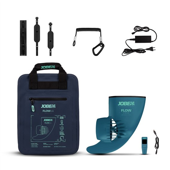 Jobe Flow E-Fin Elektrische Finne mit 180Wh elektrischer Antrieb für SUP und Kajak