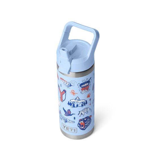 Yeti Rambler 18 Oz Colour Straw Bottle big city summer camp