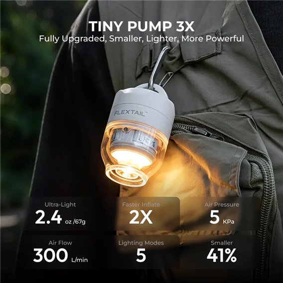 Flextail Tiny Pump 3X-White