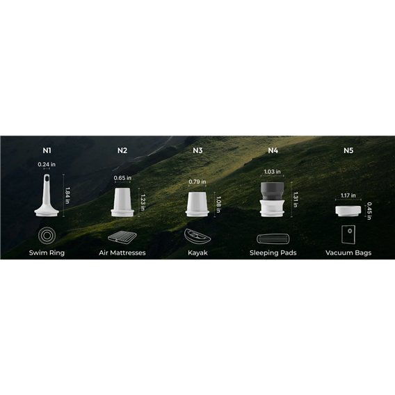 Flextail Tiny Pump 3X-White