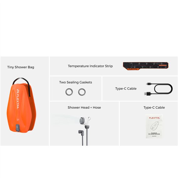 Flextail Tiny Shower Bag