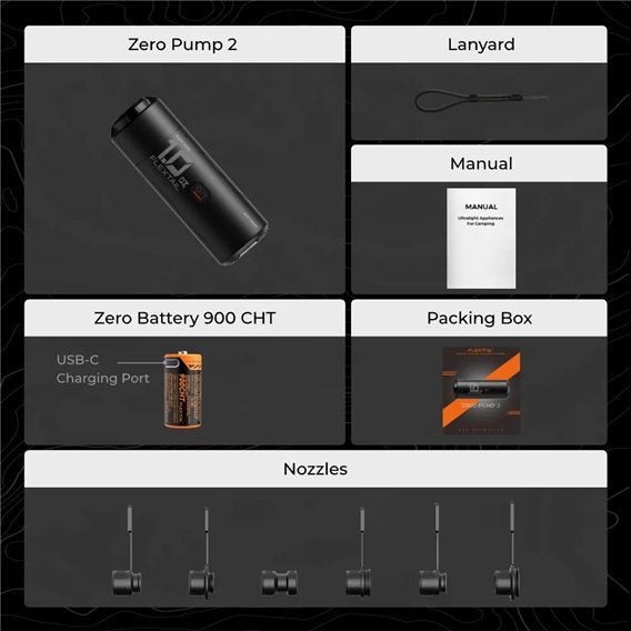 Flextail Zero Pump 2 Mini Elektropumpe ultra leicht