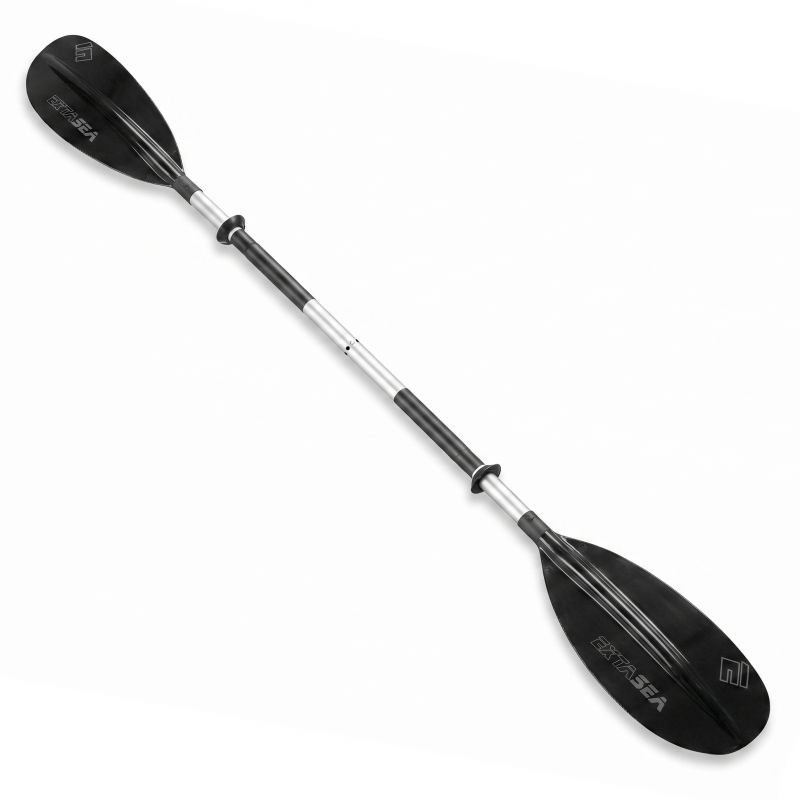 ExtaSea Alupaddel 2-teilig Kajak Doppelpaddel Aluminium Paddel 230 cm hier im ExtaSea-Shop günstig online bestellen