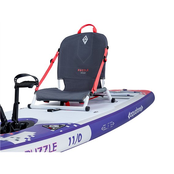 Aquatone Puzzle SUP mit Pedalantrieb aufblasbares SUP und Kajak Set Testmodell