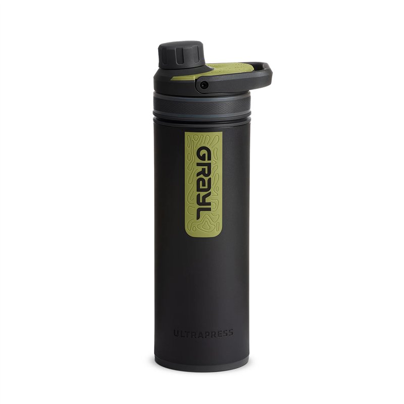 GRAYL UltraPress Purifier Filterflasche 500ml Trinkflasche Wasserfilter Wasseraufbereiter black camo