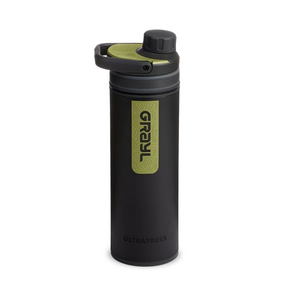 GRAYL UltraPress Purifier Filterflasche 500ml Trinkflasche Wasserfilter Wasseraufbereiter black camo