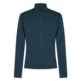 Icebreaker Merino 300 Descender Longsleeve Zip Fleecejacke Herren abyss