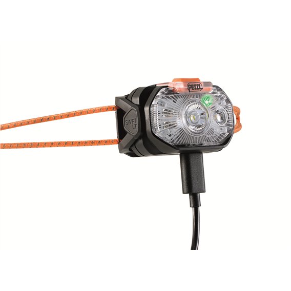 Petzl Swift LT Stirnlampe Helmlampe 380 Lumen schwarz
