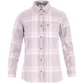 Fjällräven Övik Lite Flannel Shirt Damen Bluse Langarm Shirt lavender mist-eggshell