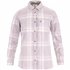 Fjällräven Övik Lite Flannel Shirt Damen Bluse Langarm Shirt lavender mist-eggshell