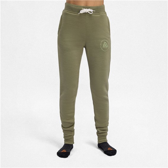 Aclima FleeceWool Joggers Damen Merino Jogginghose aloe hier im Aclima-Shop günstig online bestellen