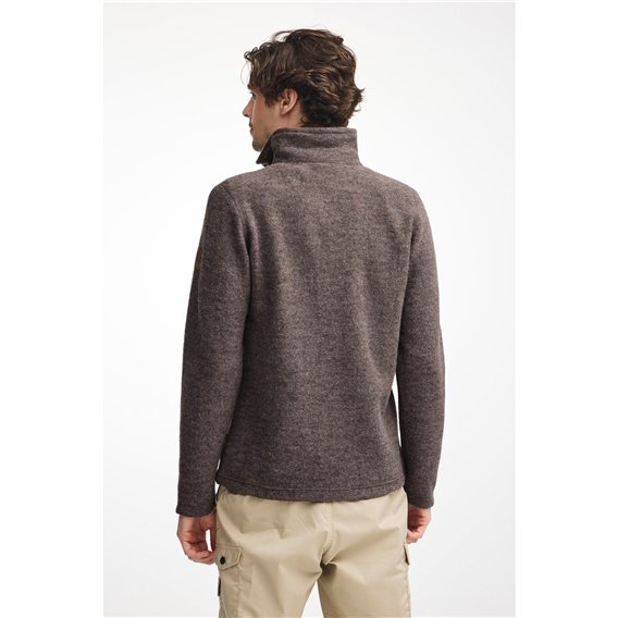 Ivanhoe Brodal Half Zip Herren Wollpullover nutmeg hier im Ivanhoe-Shop günstig online bestellen