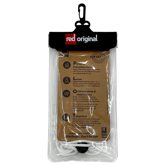 Red Paddle Red Original Waterproof Phone Case wasserdichte Smartphone Tasche transparent