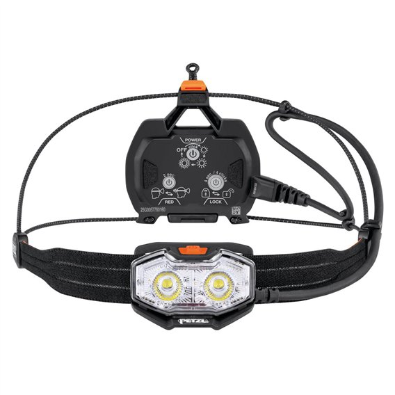 Petzl Nao LT Stirnlampe 600 Lumen mit Rücklicht orange hier im Petzl-Shop günstig online bestellen
