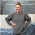 Fjällräven Övik Waffle Knit Damen Wollpullover grey hier im Fjällräven-Shop günstig online bestellen