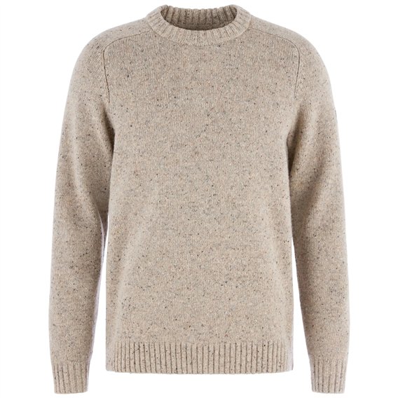Fjällräven Övik Neps Knit Sweater Herren Wollpullover light beige hier im Fjällräven-Shop günstig online bestellen