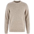 Fjällräven Övik Neps Knit Sweater Herren Wollpullover light beige