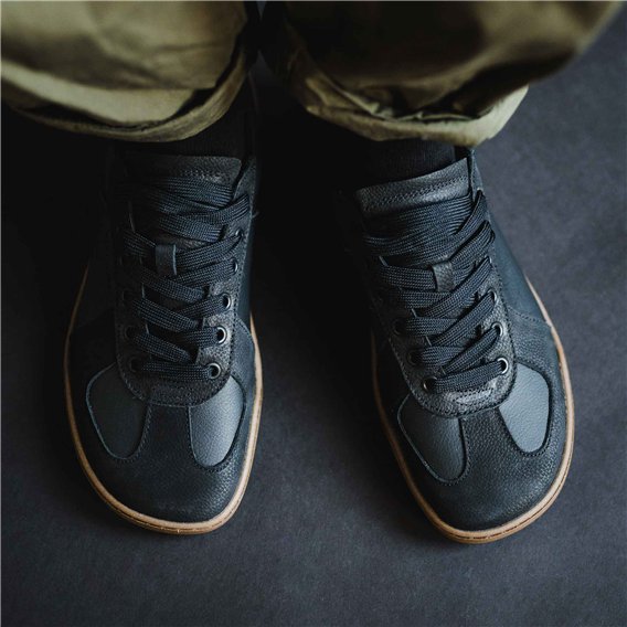 Blusun 200M Herren Barfußschuhe Sneaker black