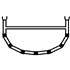 Ally 4-Cross Rib TopBar für 15 + 16,5 + 18 Ally Kanu