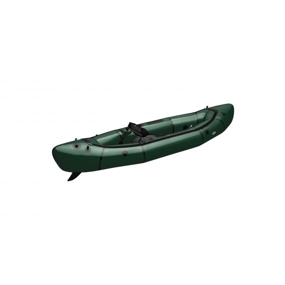 MRS Nomad S1E XL mit E-Deck R2B2 Backrest und 2ISS 1 Personen Packraft