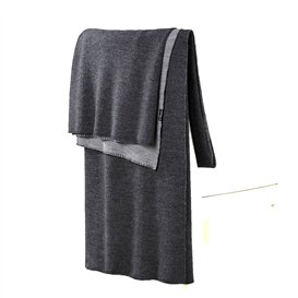 Mufflon Mu-Sydney Merino Wolldecke anthra-fels hier im Mufflon-Shop günstig online bestellen